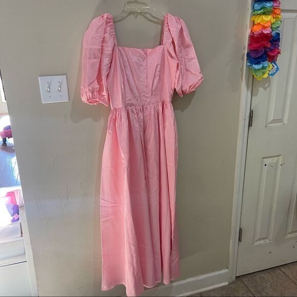 Vintage Handmade Puff Sleeve Princess Dress - Picture 2 of 15